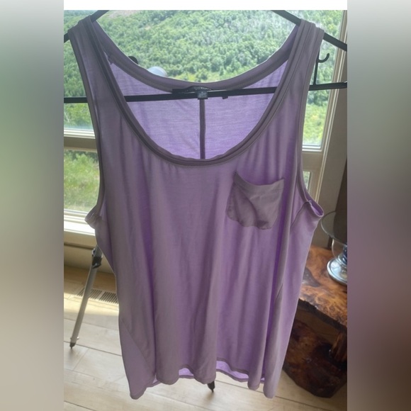 White House Black Market Lavender Tank Top-Small - Picture 3 of 4